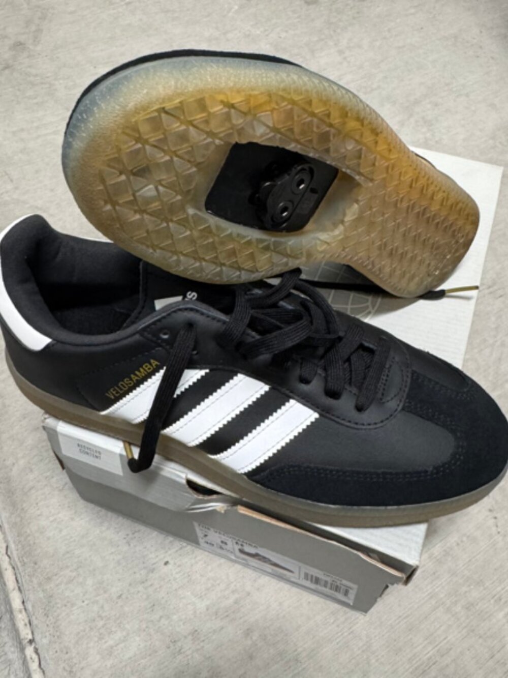 Adidas Velosamba Cycling Shoes 7M / 8W